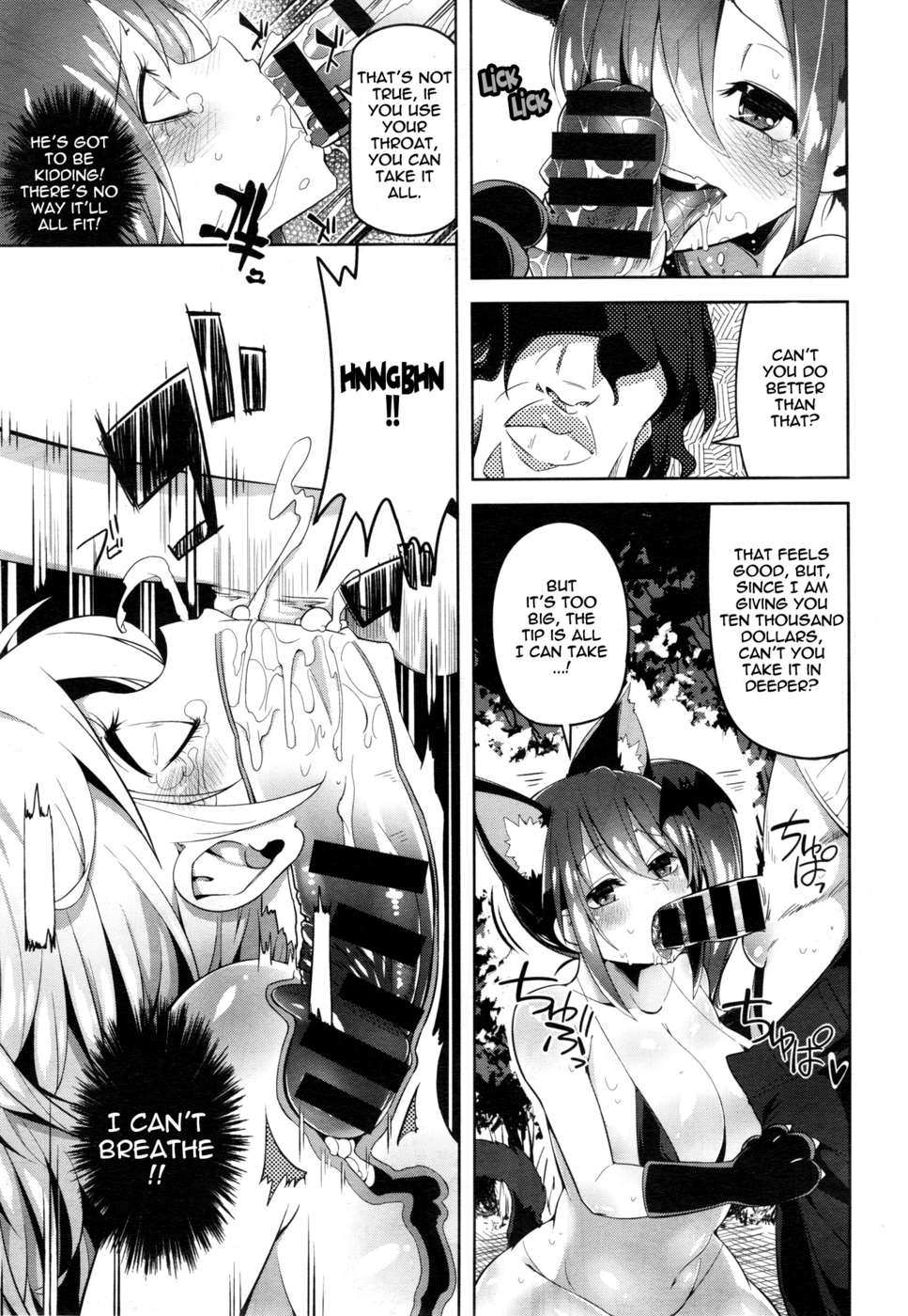 Hentai Manga Comic-Do It All for Cash-Bitch Is Money !-11